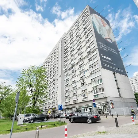 Lägenhet Metro Rondo Onz Yellow By Bookinghost Warszawa